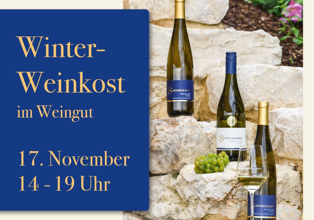 Winter-Weinkost im Weingut